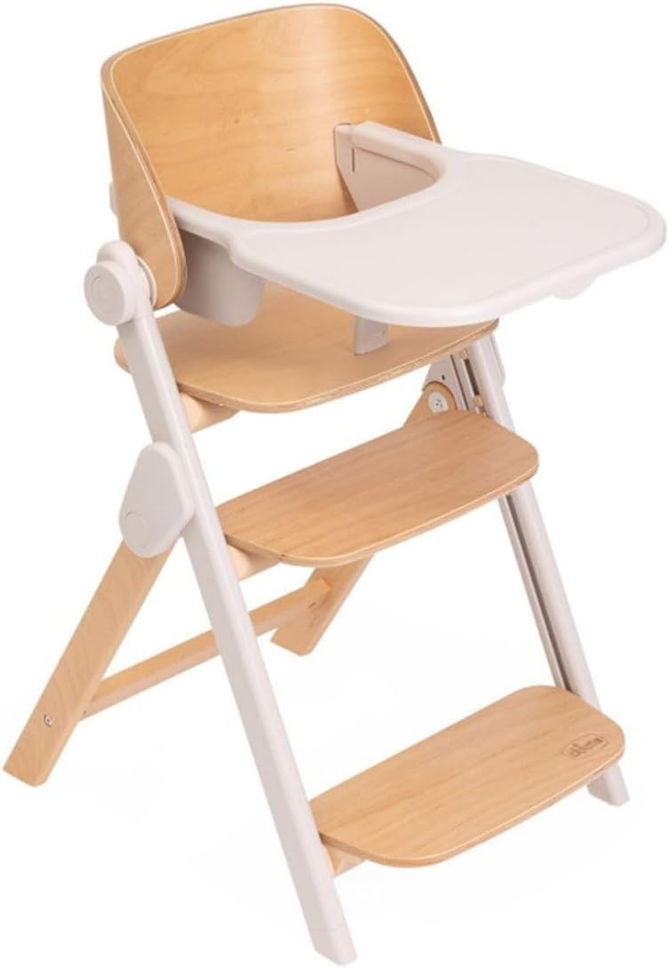 Chicco Meraviglia Highchair 0m-99y, Fossil - Image 1